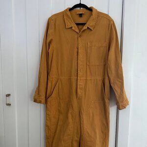 Universal Thread Broiler Jumpsuit Mustard Color,  Size: 12
